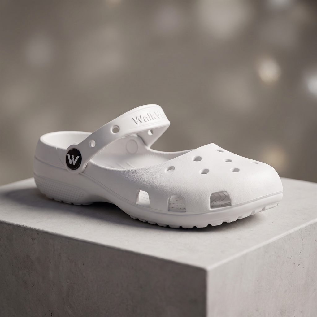 WalkVie Cloud Comfort Ballet Flats - White